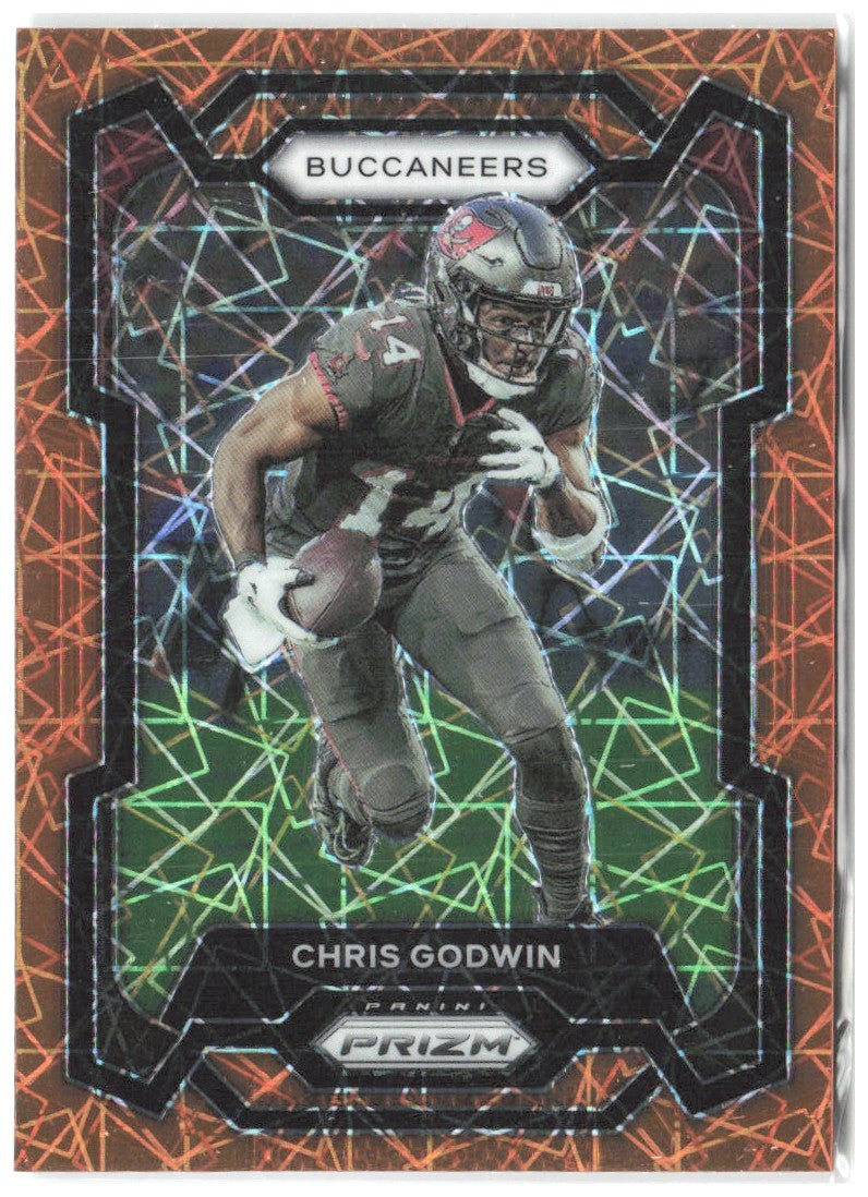 Chris Godwin Panini Prizm - Lazer 277 2023 Tampa Bay Buccaneers