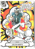 Jalen Hurts Donruss - Bomb Squad BS-JHS 2025 Philadelphia Eagles
