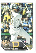 Liover Peguero Topps 238 2023 Pittsburgh Pirates RC