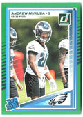 Andrew Mukuba Donruss - Press Proofs Green 380 2025 Philadelphia Eagles
