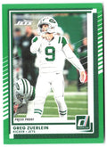 Greg Zuerlein Donruss - Press Proofs Green 87 2025 New York Jets