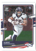 Albert Okwuegbunam Donruss Optic 124 2020 Denver Broncos RC