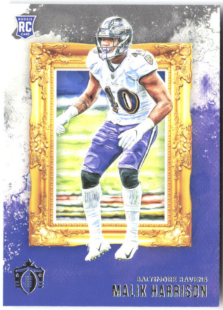 Malik Harrison Panini Chronicles - Gridiron Kings GK-18 2020 Baltimore Ravens