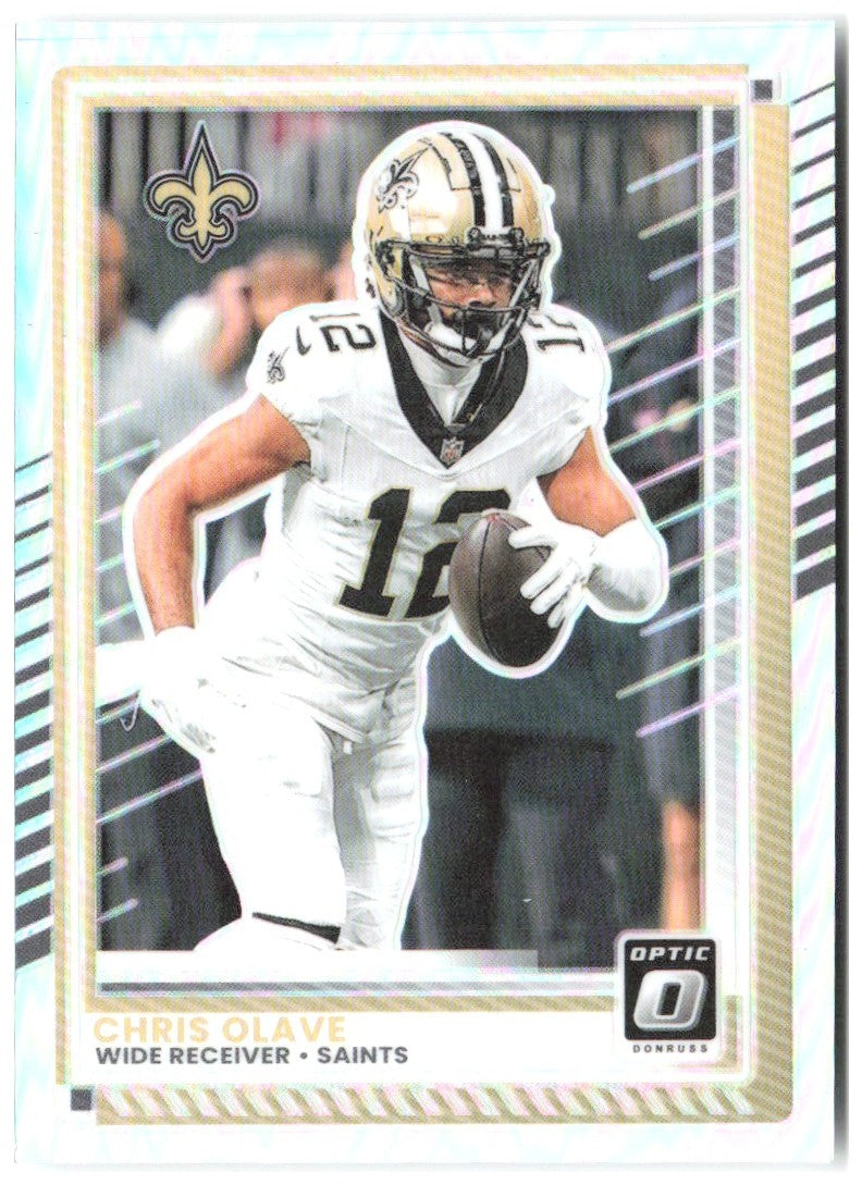 Chris Olave Donruss Optic - Holo 73 2025 New Orleans Saints