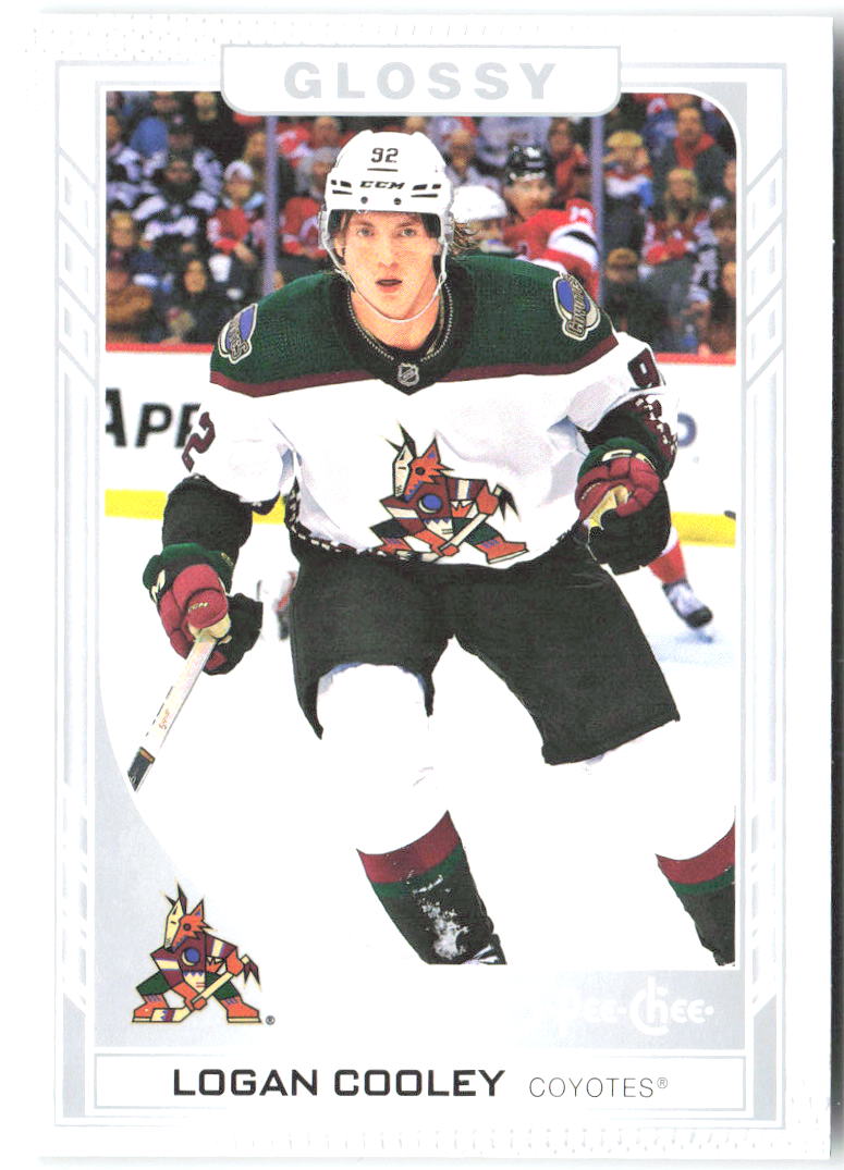 Logan Cooley Upper Deck - O-Pee-Chee Glossy R-45 2023-24 Arizona Coyotes
