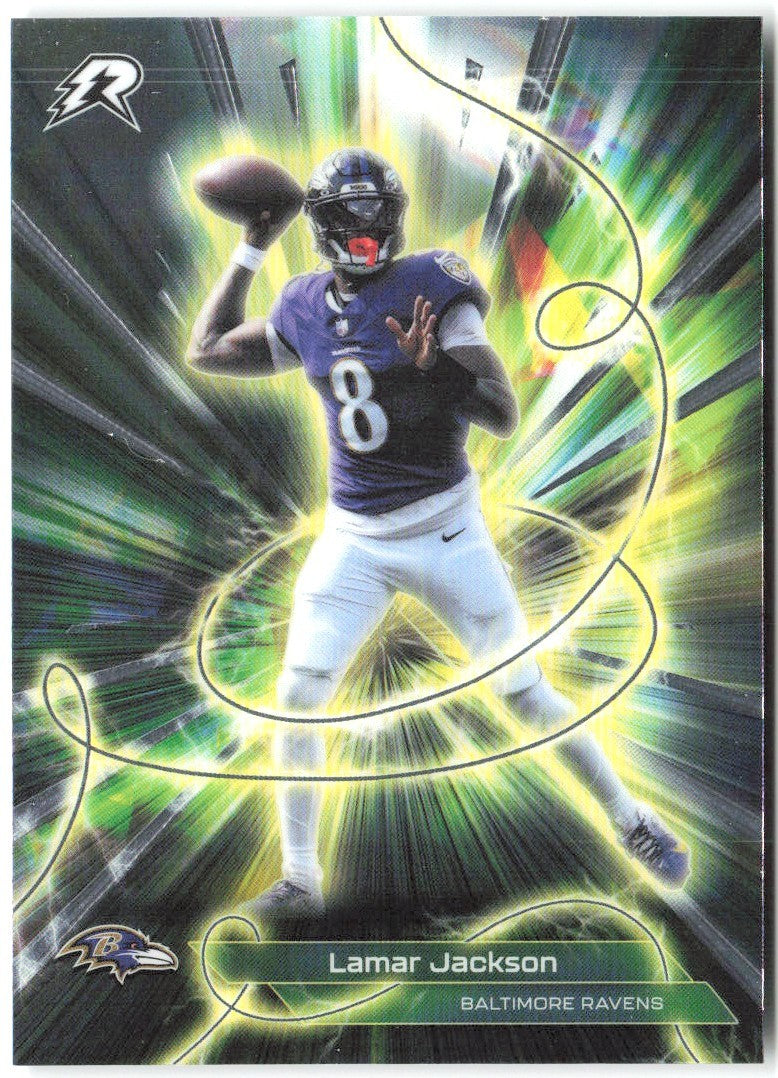 Lamar Jackson Topps Resurgence - Conductors C-6 2025 Baltimore Ravens