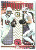 Marvin Harrison Jr. / Trey McBride Donruss - Production Line 18 2025 Cardinals