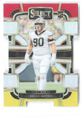 Bryan Bresee Select - Red and Yellow Prizms Die Cuts 72 2023 New Orleans Saints
