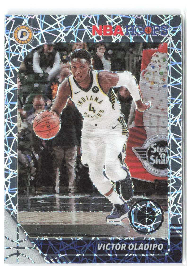 Victor Oladipo Hoops Premium Stock Prizms Silver Laser 73 2019-20 Indiana Pacers