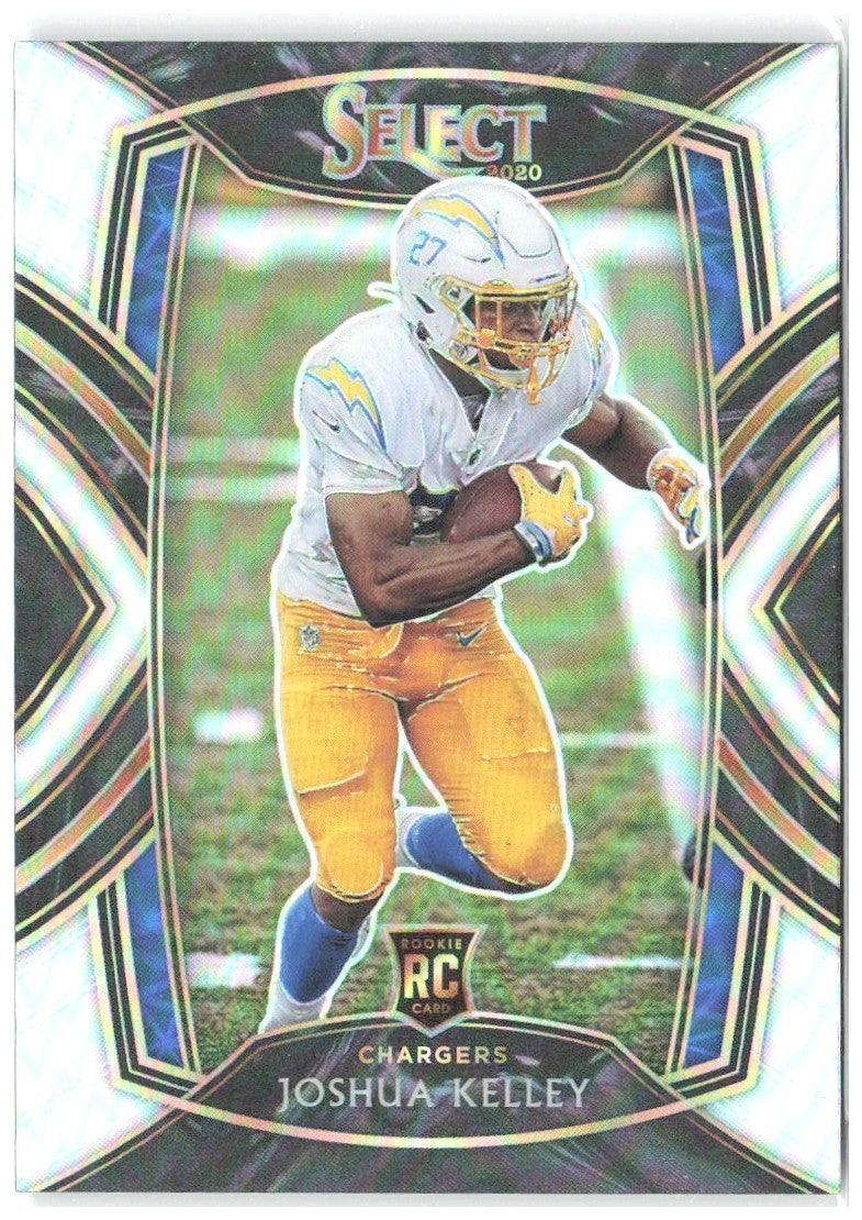 Joshua Kelley Panini Select - Silver Prizm 279 2020 Los Angeles Chargers