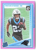 Trevor Etienne Donruss - Optic Rated Rookies Pink 326 2025 Carolina Panthers