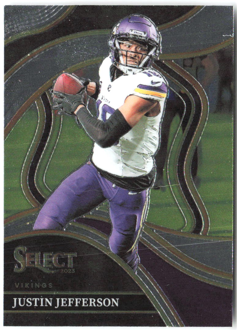 Justin Jefferson Panini Select 247 2023 Minnesota Vikings