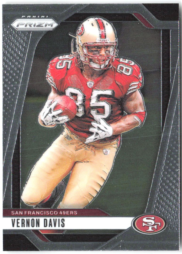 Vernon Davis Panini Prizm 258 2024 San Francisco 49ers