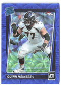 Quinn Meinerz Donruss Optic - Blue Scope 262 2021 Denver Broncos