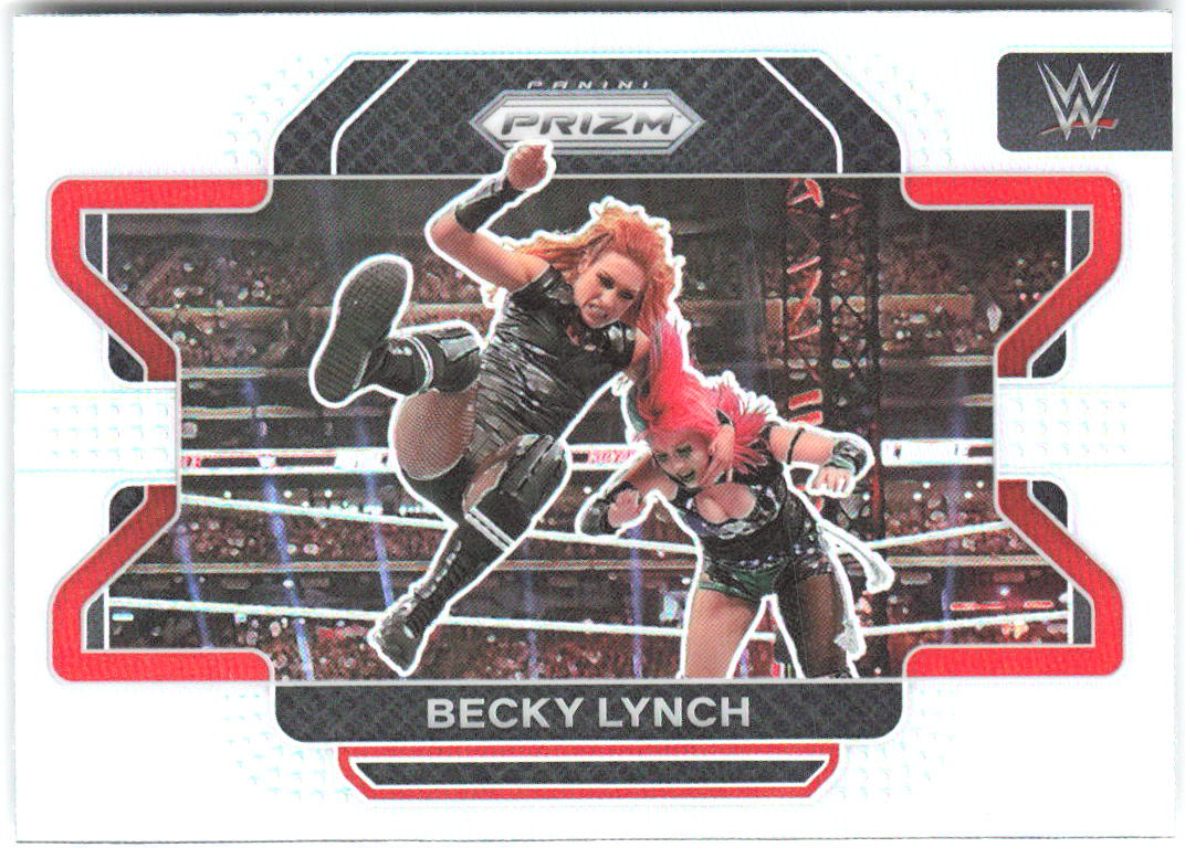 Becky Lynch Panini Prizm WWE Silver 97 2022