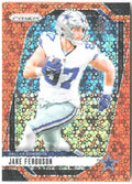 Jake Ferguson Panini Prizm - Disco 76 2024 Dallas Cowboys