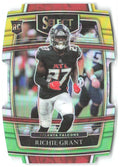 Richie Grant Select - Green and Yellow Prizm Die Cut 90 2021 Atlanta Falcons