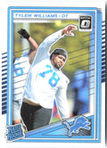 Tyleik Williams Donruss Optic - Holo 246 2025 Detroit Lions