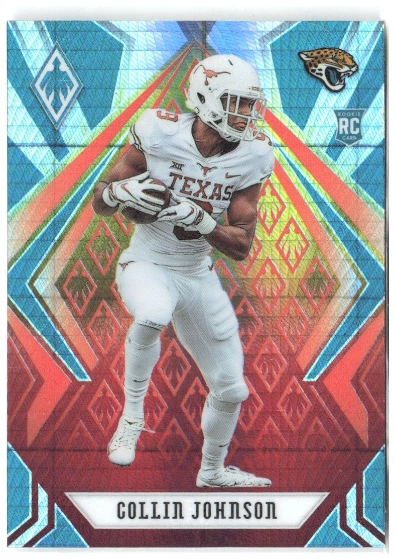 Collin Johnson Panini Phoenix - Fire Burst 174 2020 Jacksonville Jaguars