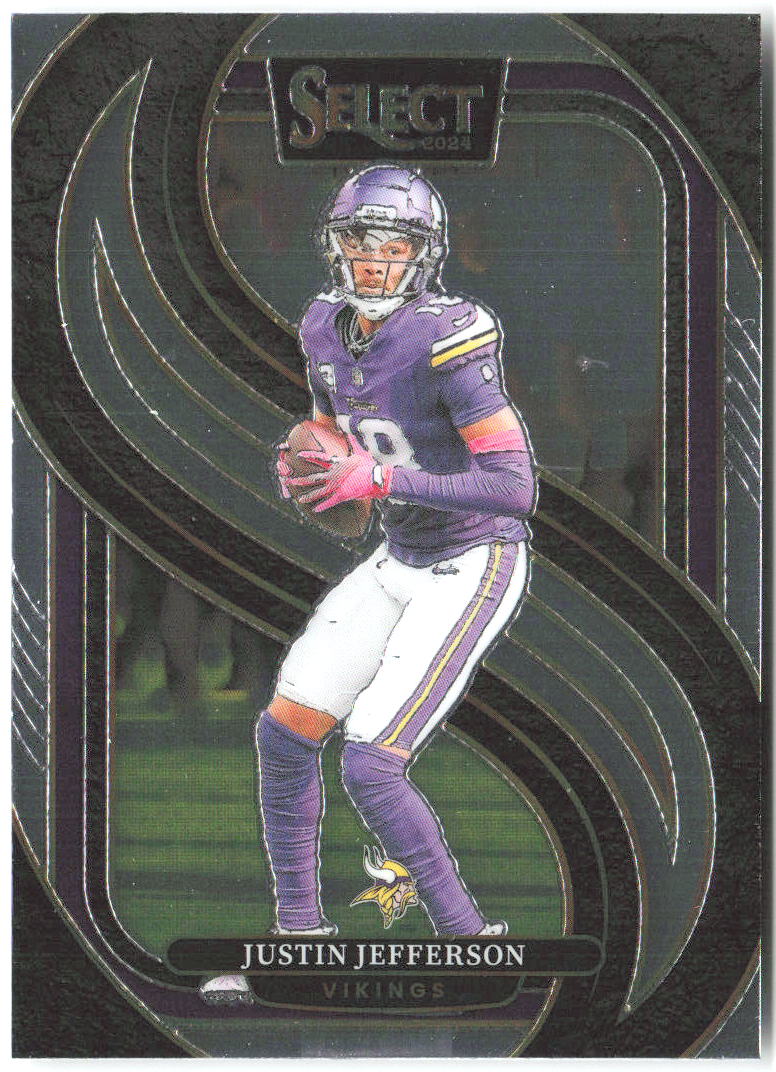 Justin Jefferson Panini Select 174 2024 Minnesota Vikings
