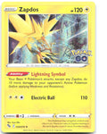 Zapdos Holo Rare Pokemon GO 029/078 NM Yuya Oka