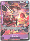 Shanks 065 Alternate Art Foil R Carrying On His Will OP13 065 NM