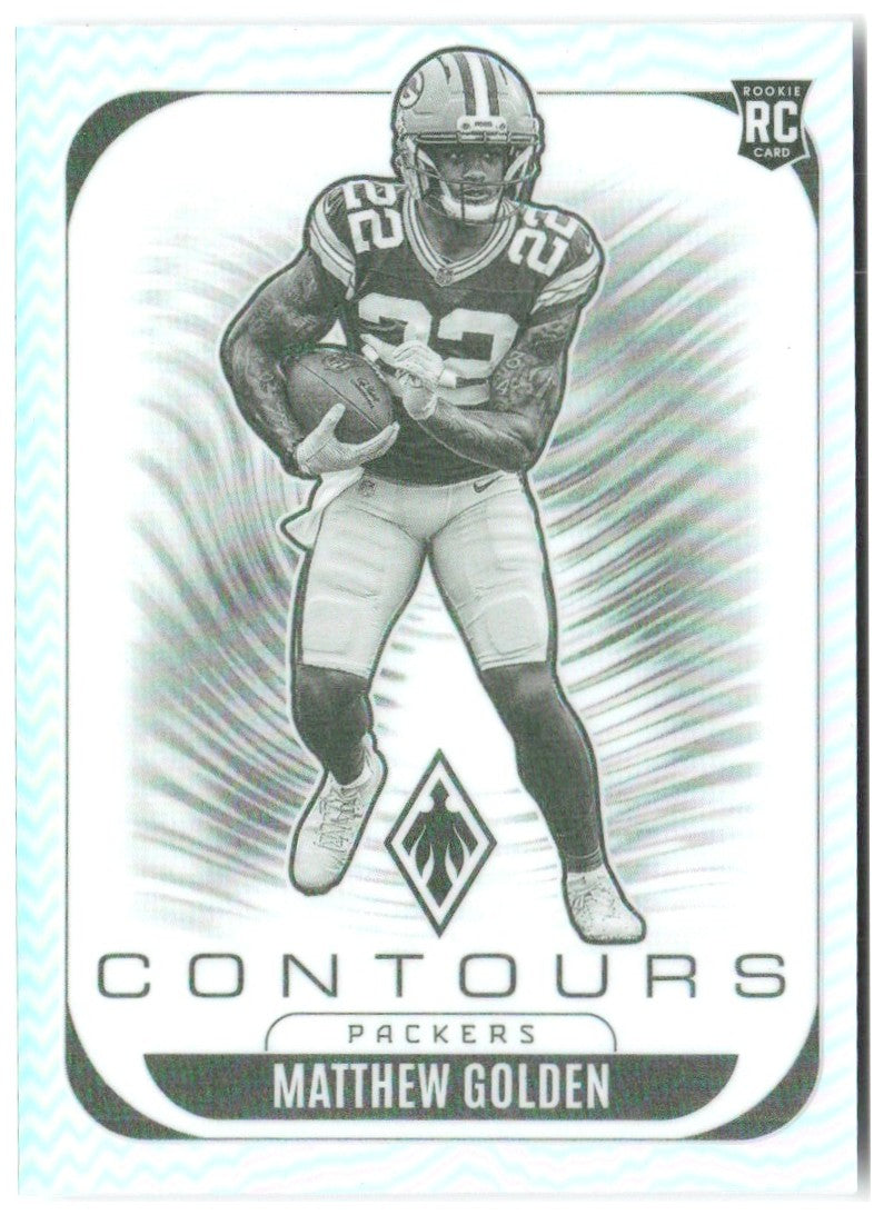 Matthew Golden Panini Phoenix - Contours 12 2025 Green Bay Packers