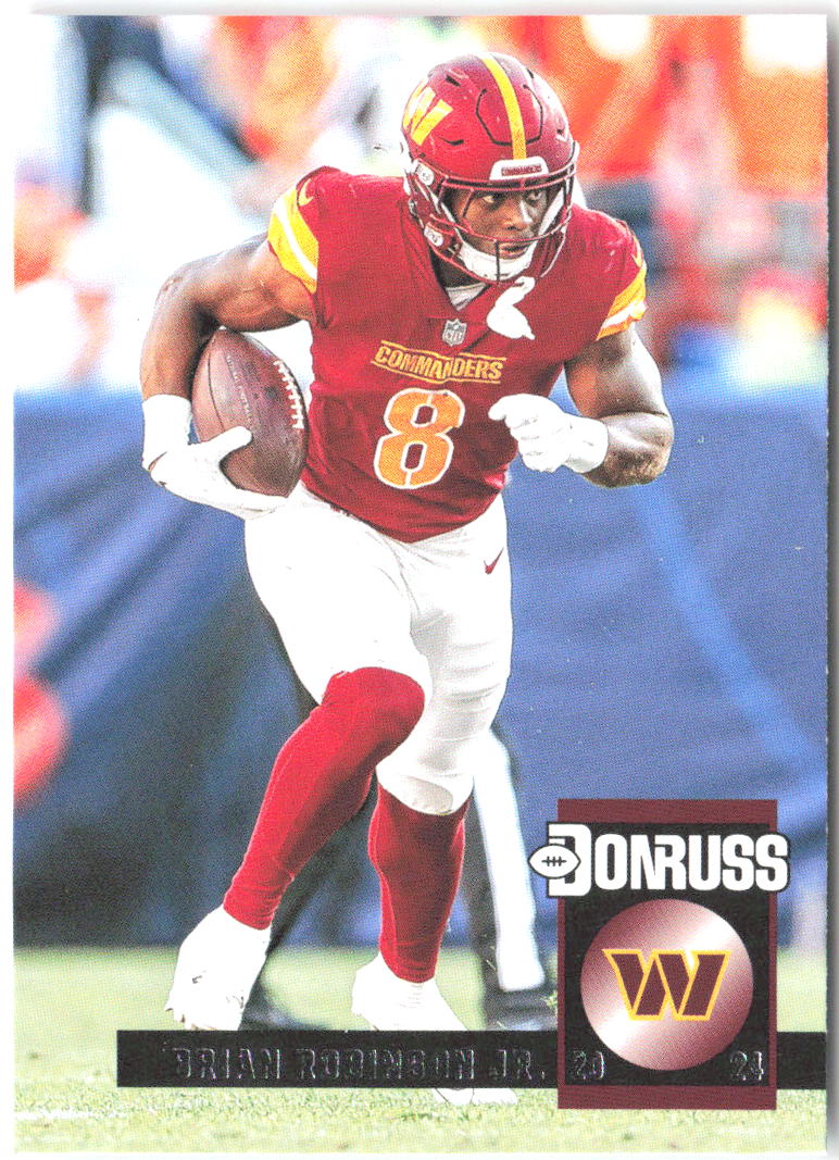 Brian Robinson Donruss - Retro 1994 13 2024 Washington Commanders