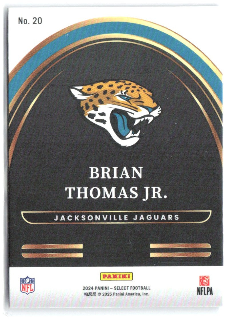 Brian Thomas Jr. Panini Select - Select Future 20 2024 Jacksonville Jaguars