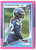 Damien Martinez Donruss Optic - Pink 298 2025 Seattle Seahawks