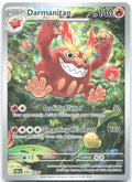 Darmanitan Holo Illustration Rare SV: Black Bolt 098/086 NM Nisota Niso