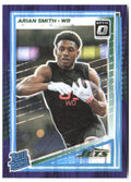 Arian Smith Donruss Optic - Purple Shock 285 2025 New York Jets