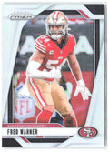 Fred Warner Panini Prizm - Silver 255 2024 San Francisco 49ers