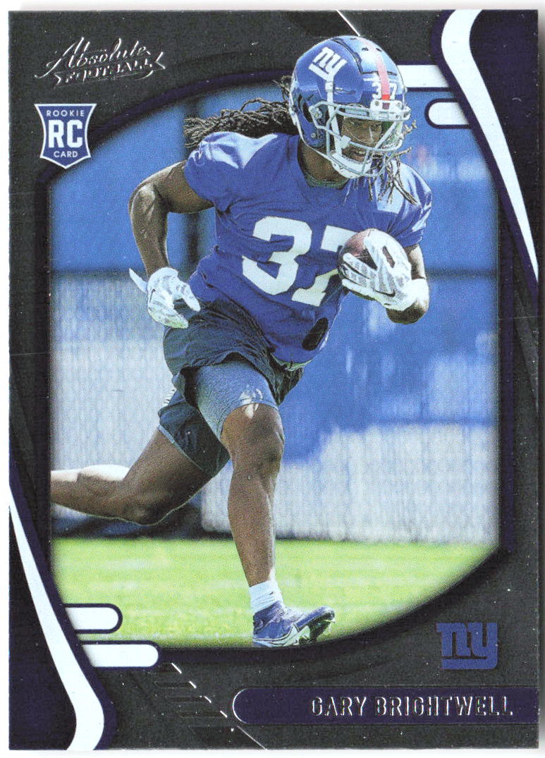 Gary Brightwell Panini Absolute - Retail 174 2021 New York Giants RC