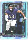 Kyle Hamilton Topps Chrome - Prism Refractor 29 2025 Baltimore Ravens