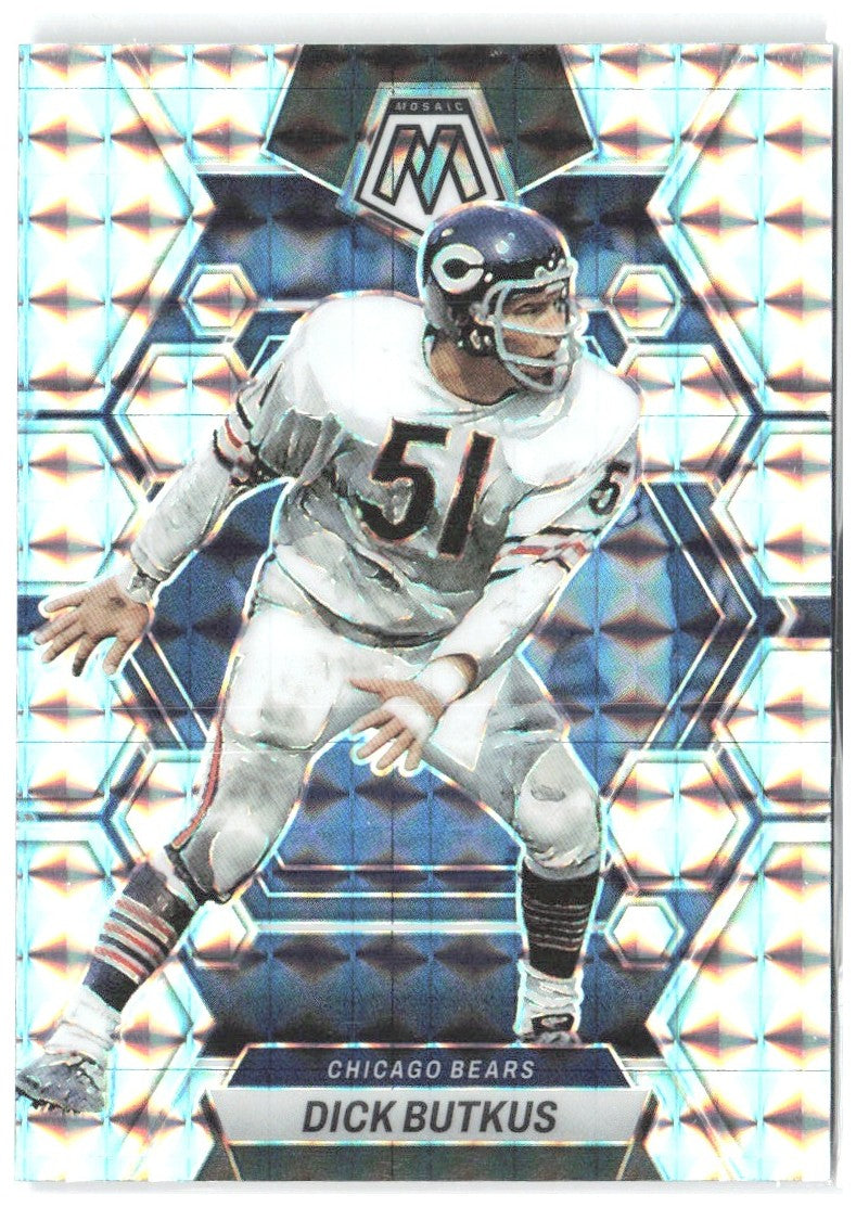 Dick Butkus Panini Mosaic - Mosaic 37 2023 Chicago Bears