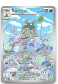 Garbodor Holo Illustration Rare SV04 Paradox Rift 204/182 NM Shinya Komatsu