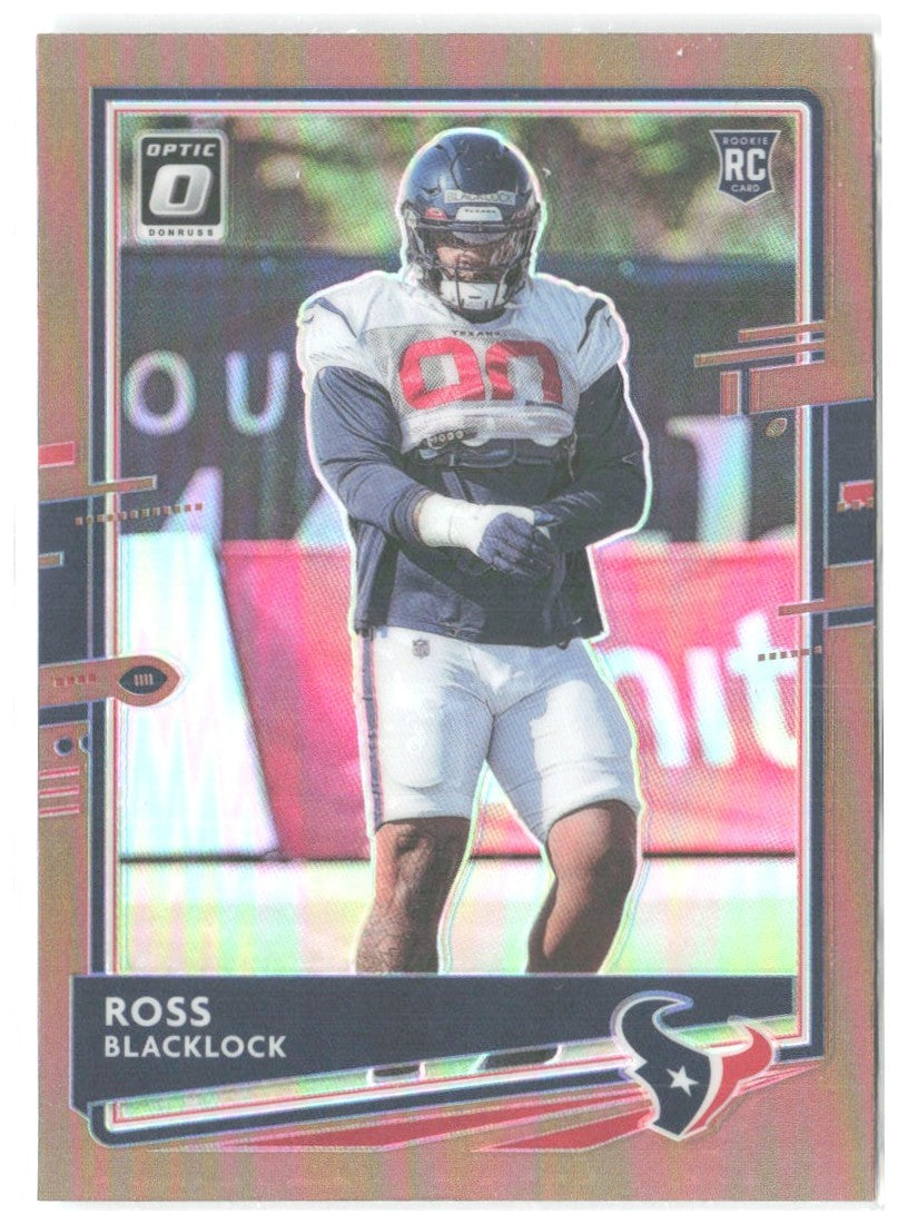 Ross Blacklock Donruss Optic - Bronze 133 2020 Houston Texans