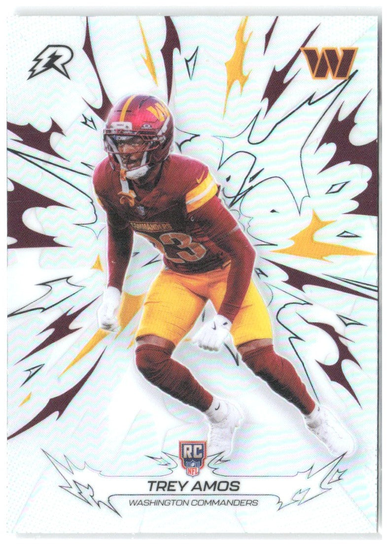 Trey Amos Topps Resurgence - Refractor 199 2025 Washington Commanders