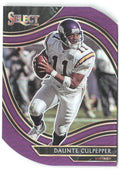 Daunte Culpepper Panini Select - Purple Prizm Die Cut 342 2020 Minnesota Vikings