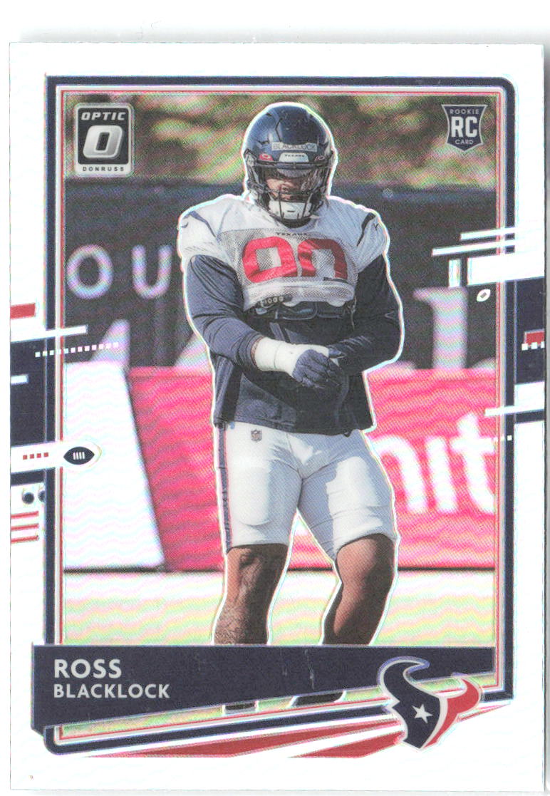 Ross Blacklock Donruss Optic - Holo 133 2020 Houston Texans