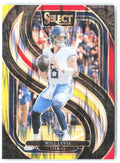 Will Levis Panini Select - Red & Yellow Prizm Shock 200 2024 Tennessee Titans