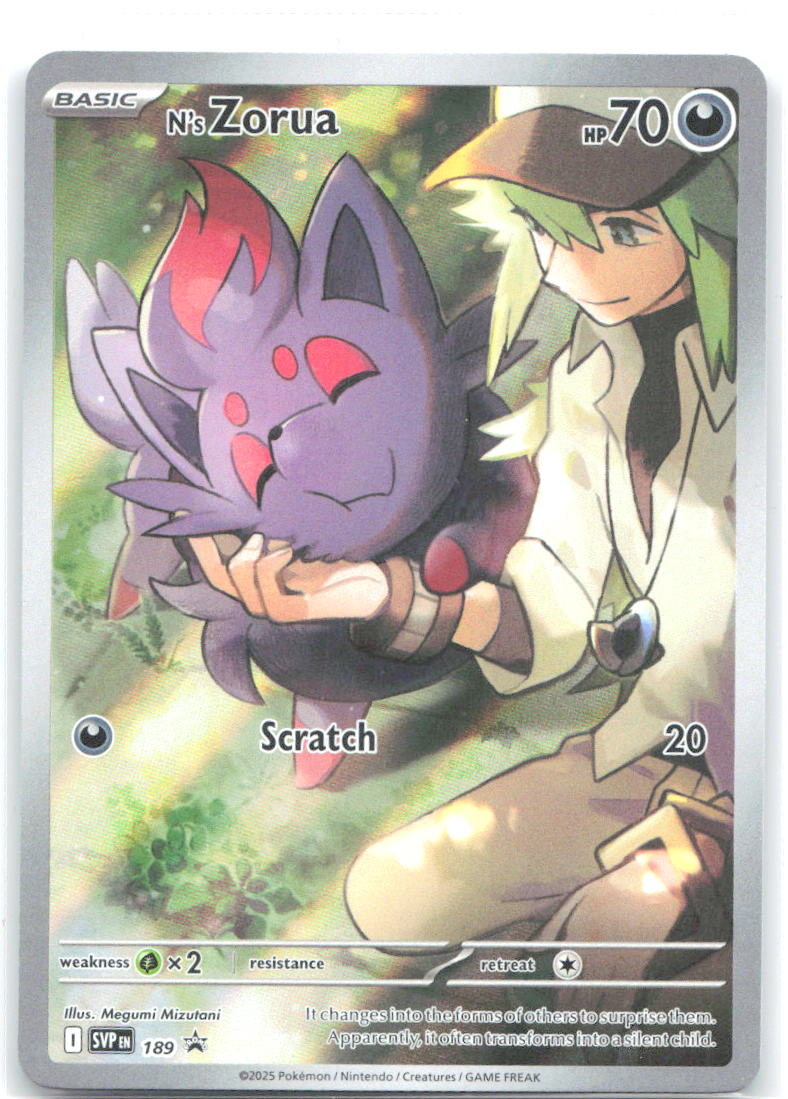 N's Zorua Holo Promo SV: Scarlet & Violet Promo Cards 189 NM nagimiso