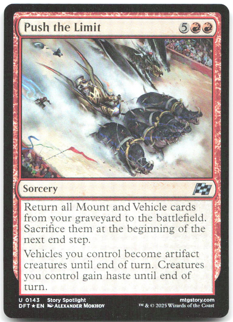 Push the Limit Foil U Aetherdrift 143 NM Alexander Mokhov