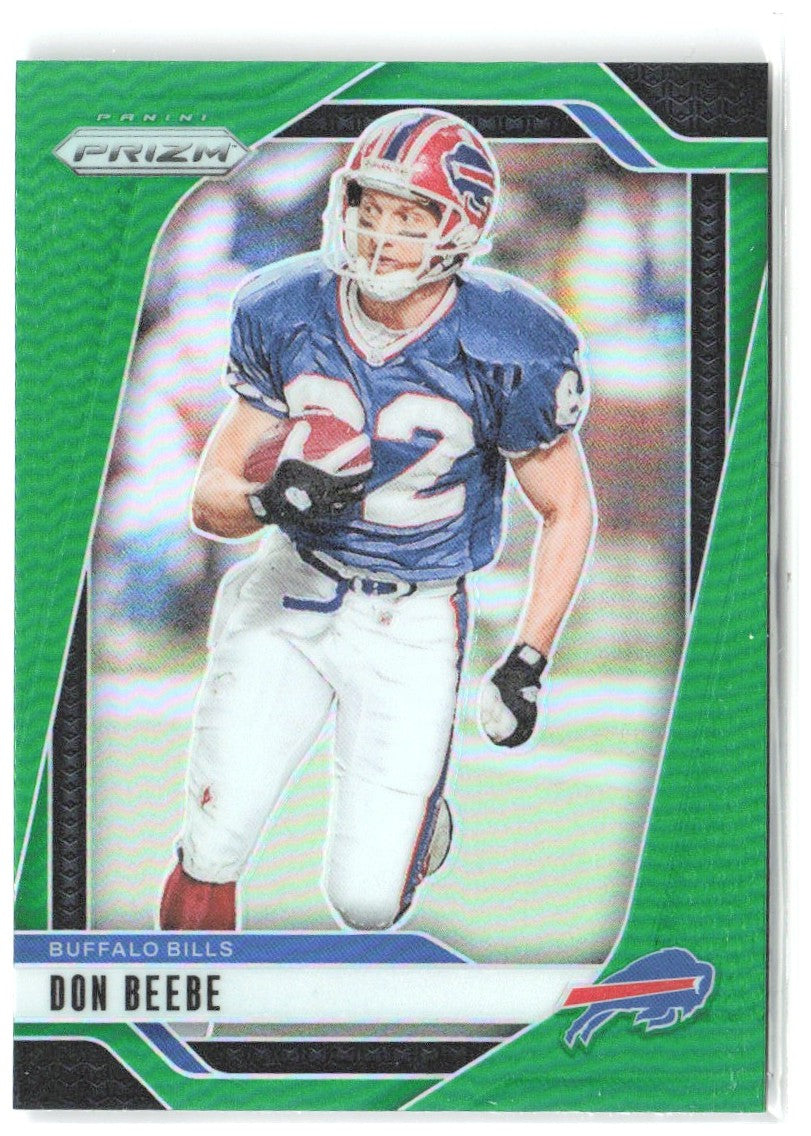 Don Beebe Panini Prizm - Green 35 2024 Buffalo Bills