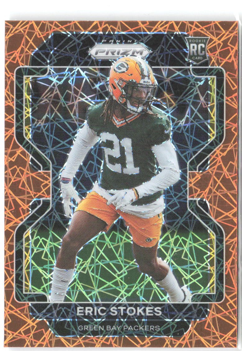 Eric Stokes Panini Prizm - Lazer 433 2021 Green Bay Packers