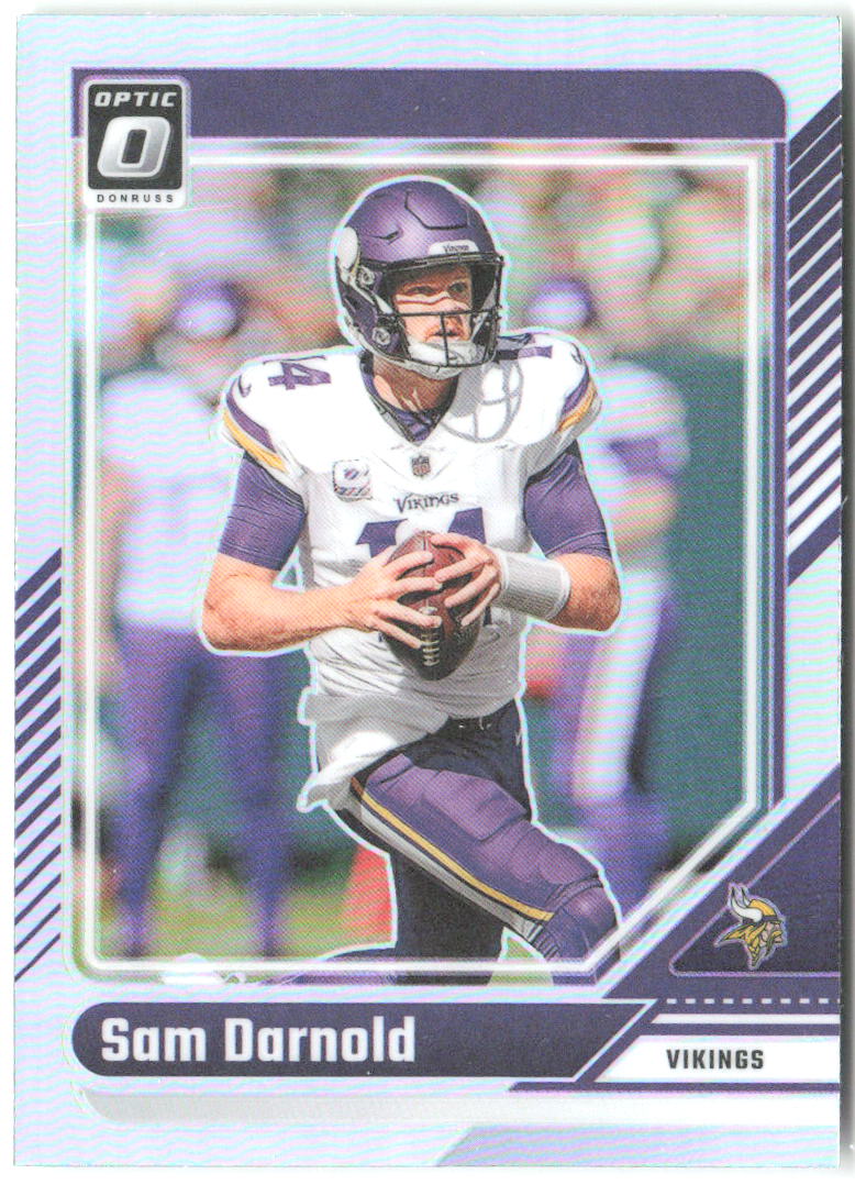 Sam Darnold Donruss Optic - Holo 127 2024 Minnesota Vikings