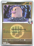 Team Rocket's Diglett Energy Symbol Reverse Holo ME Ascended Heroes 100/217 NM