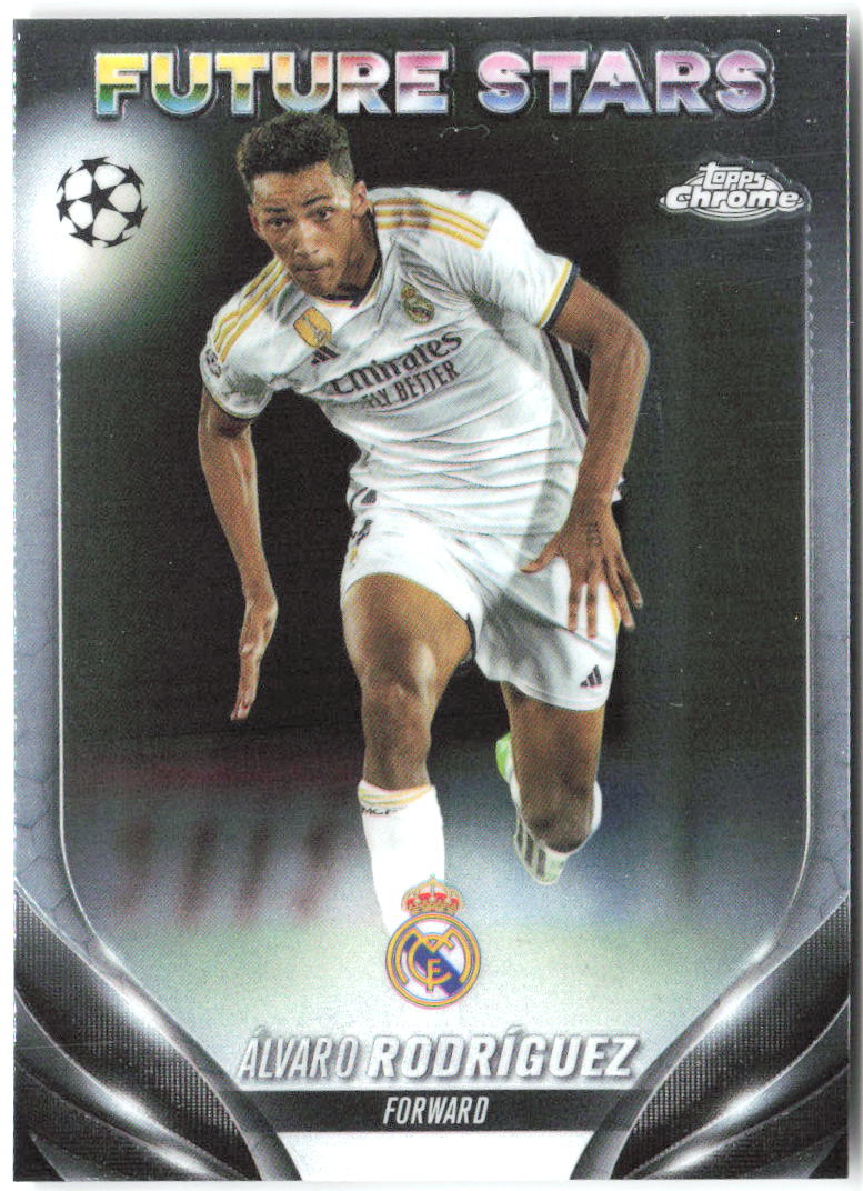 Álvaro Rodríguez Topps UEFA Club Competitions 134 2023-24 Real Madrid CF