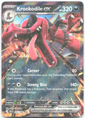 Krookodile ex Holo Double Rare ME04 Chaos Rising 055/086 NM 5ban Graphics